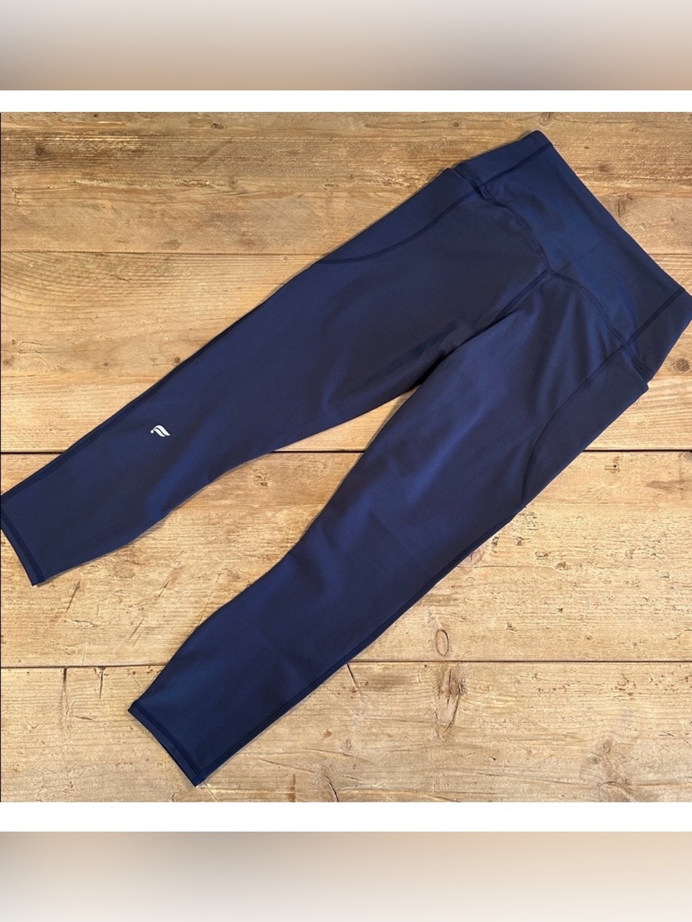 NWOT- Fabletics PureLuxe High-Waisted Crossover 7/8 Leggings -DEEP NAVY (24”)